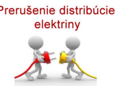 Oznámenie o prerušení distribúcie elektriny dňa 27.03.2024 1