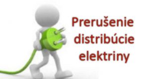 Oznámenie o prerušení distribúcie elektriny dňa 19.04.2023 1